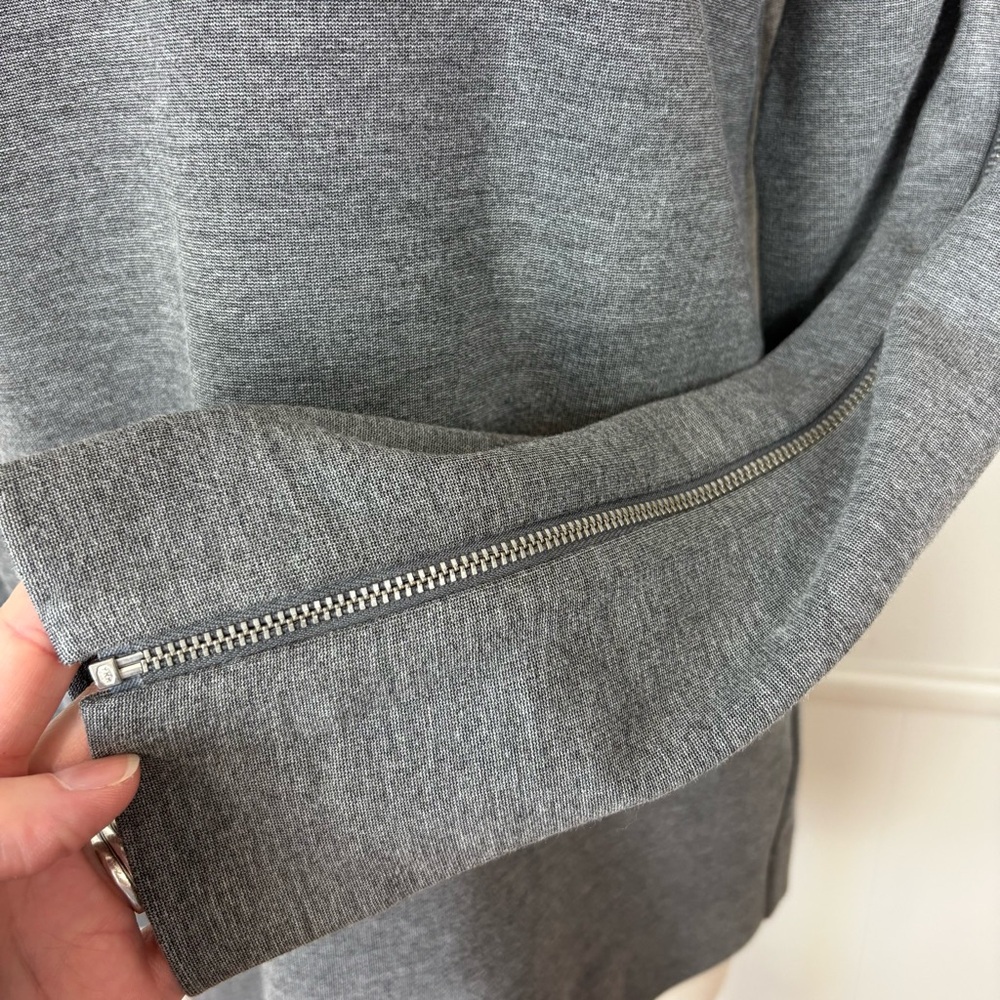 COS Women's Funnel Neck Zippered Neck & Arm Knit Top Size‎ 6 Modern Contemporary - Picture 6 of 16